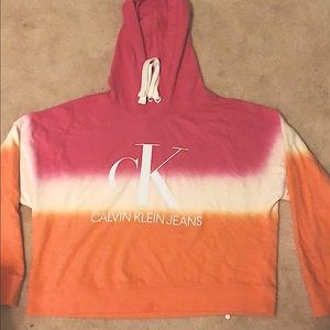 Calvin Klein cropped sweatshirt
